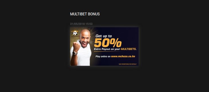 mCHEZA multibet bonus