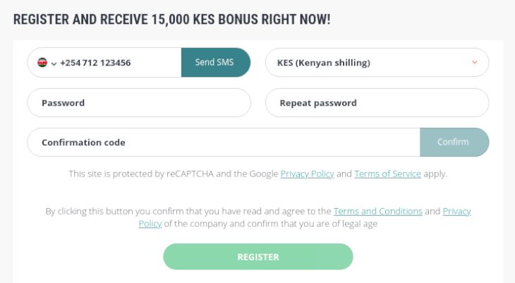 22bet kenya casino